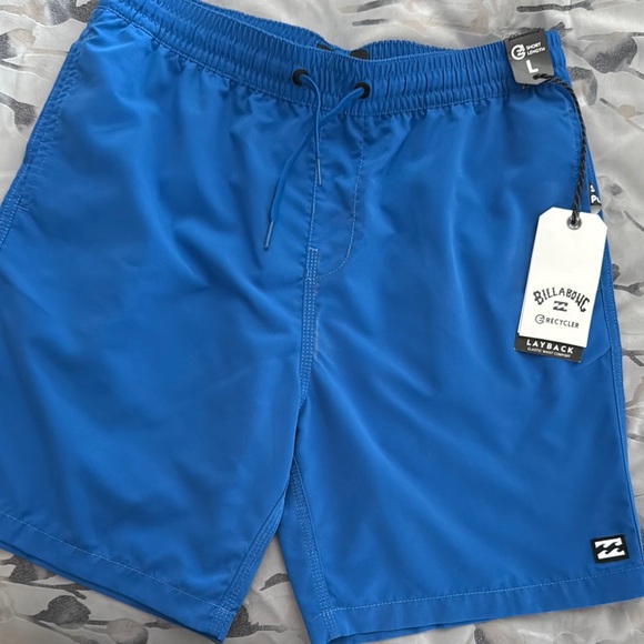 Billabong boys Blue Board Shorts Quick-Dry Swimwear size L